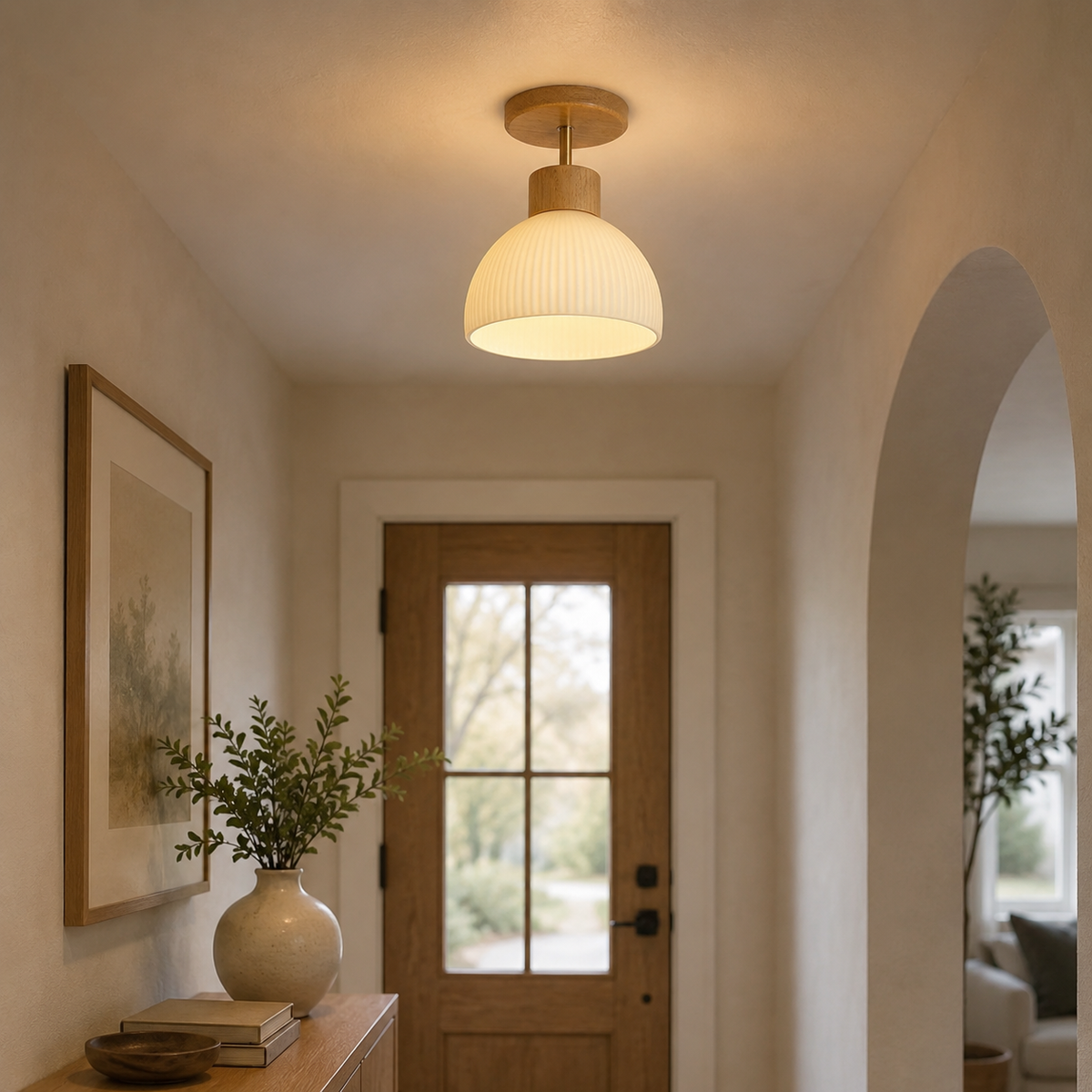 Ailse Ceiling Light – Modern Scandinavian Wooden Lighting