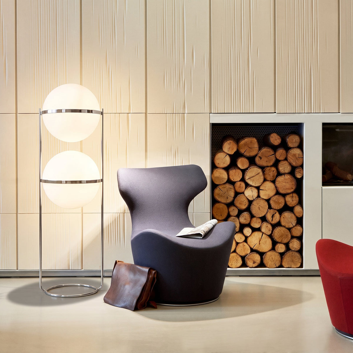 Mid-Century Modern Geometric Globe LED Lighting