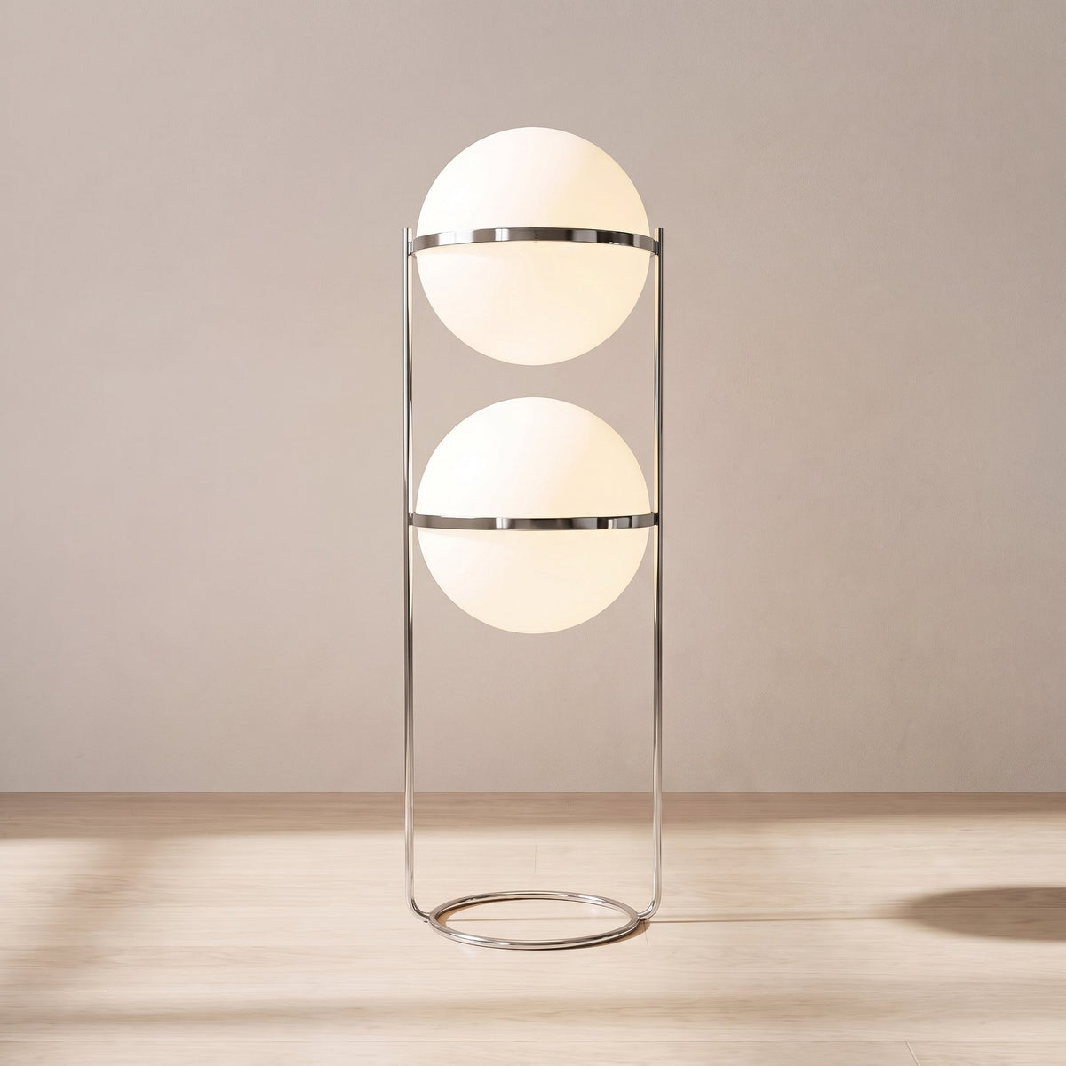 Mid-Century Modern Geometric Globe LED Lighting