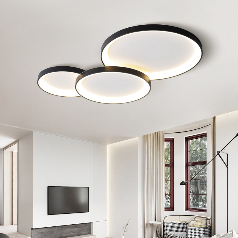 Minimalist Circular LED Ceiling Light – Modern Flush Mount Lighting