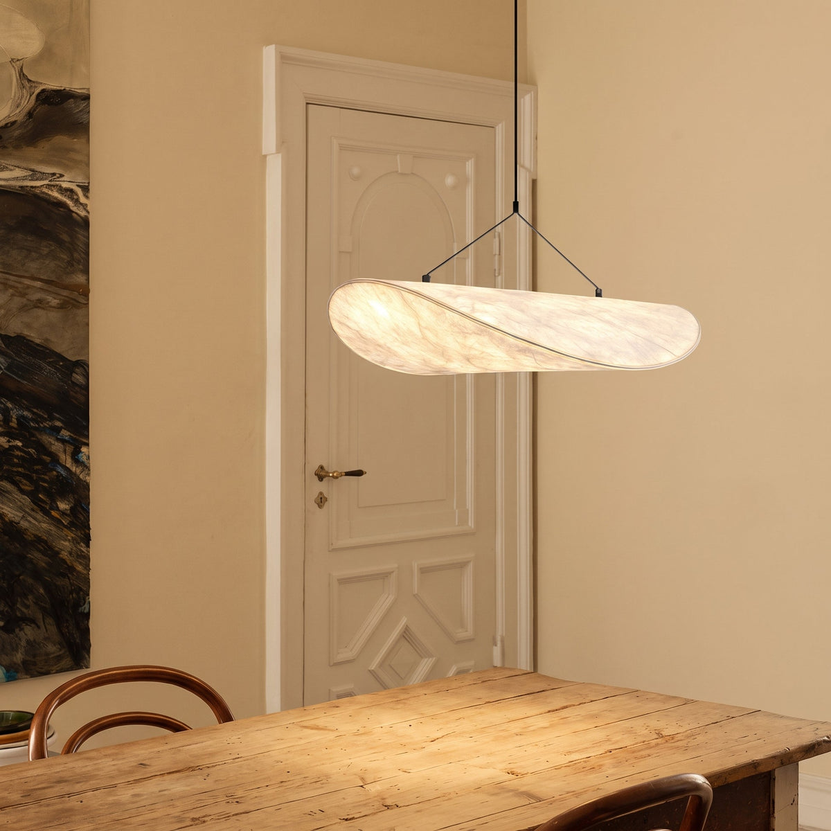 Japandi Pendant Light – Modern Minimalist Hanging Lighting