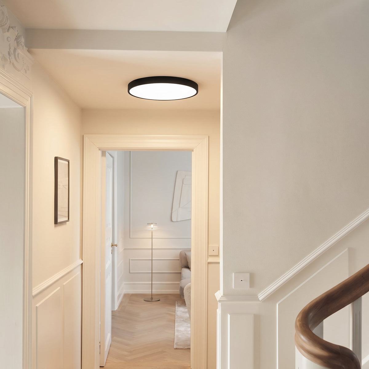 Ultra Thin Ceiling Light – Modern Minimalist LED Lighting
