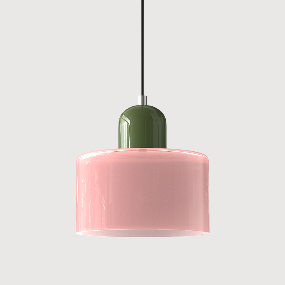 Creative Bauhaus Pendant Light – Colorful Retro Glass Lighting