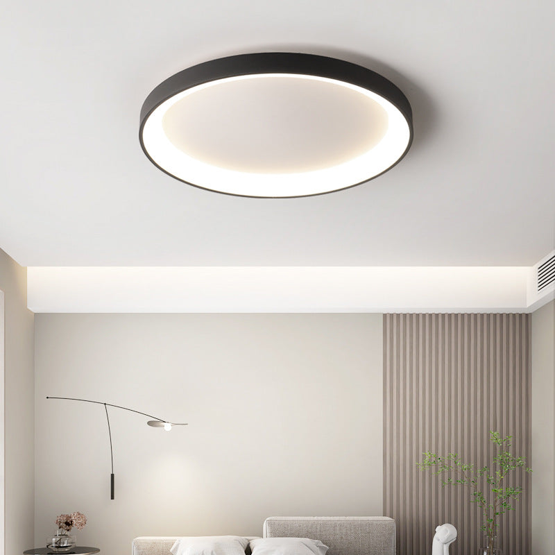 Minimalist Circular LED Ceiling Light – Modern Flush Mount Lighting