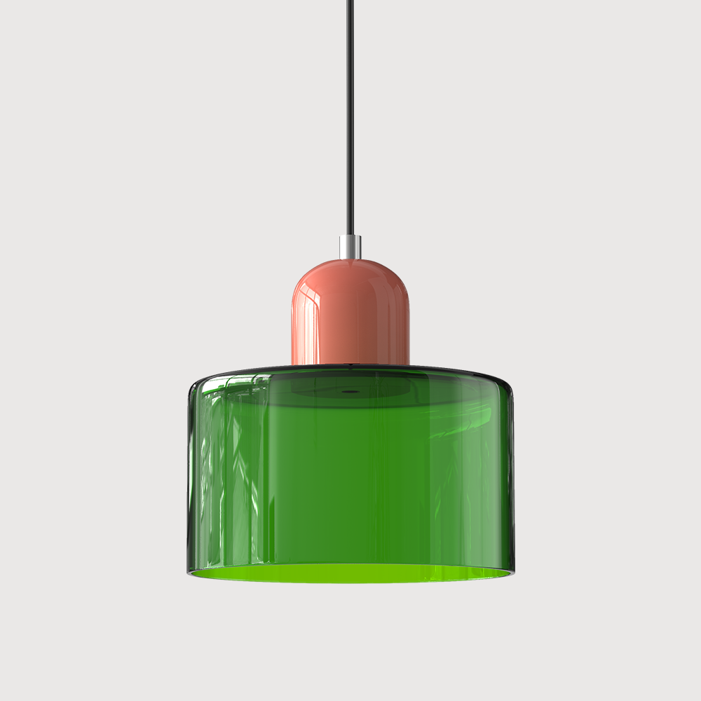 Creative Bauhaus Pendant Light – Colorful Retro Glass Lighting