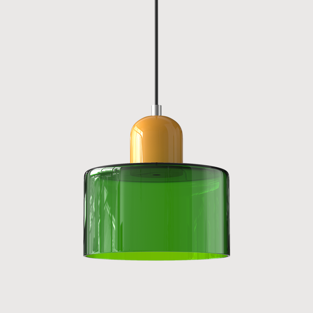 Creative Bauhaus Pendant Light – Colorful Retro Glass Lighting