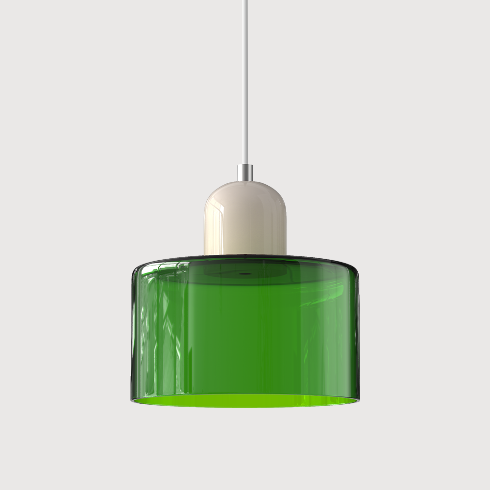 Creative Bauhaus Pendant Light – Colorful Retro Glass Lighting