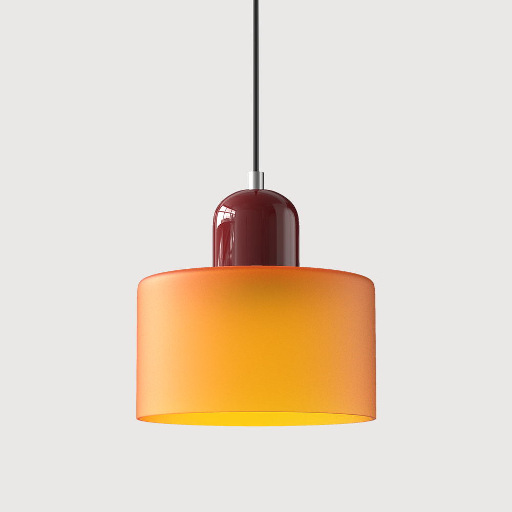 Creative Bauhaus Pendant Light – Colorful Retro Glass Lighting