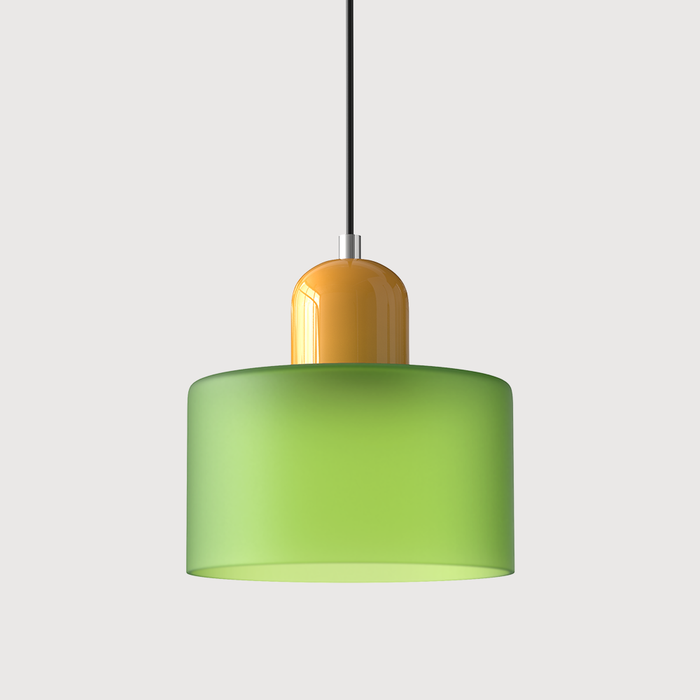 Creative Bauhaus Pendant Light – Colorful Retro Glass Lighting