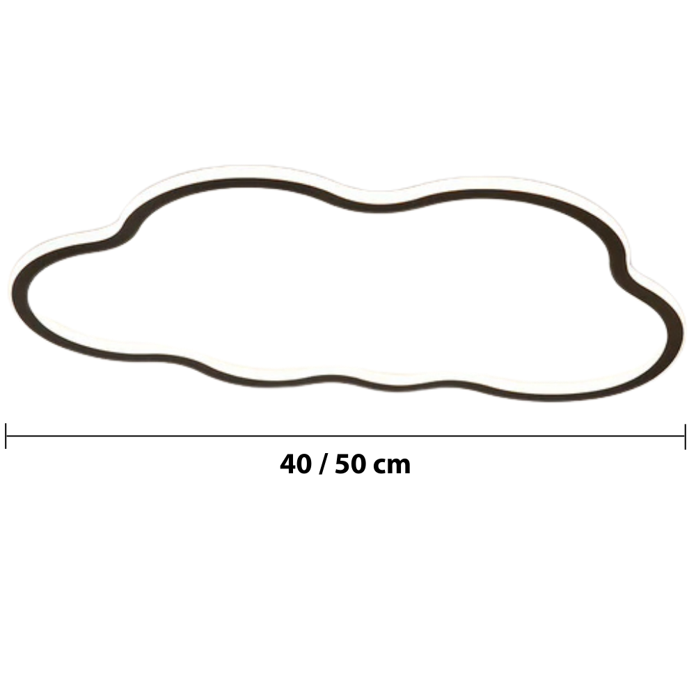 Modern Cloud Ceiling Light – Contemporary LED Lighting