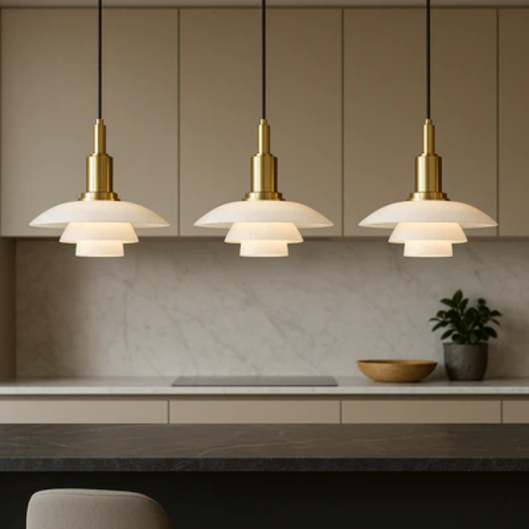 Danish Designer Pendant Light – Elegant Scandinavian Hanging Lighting
