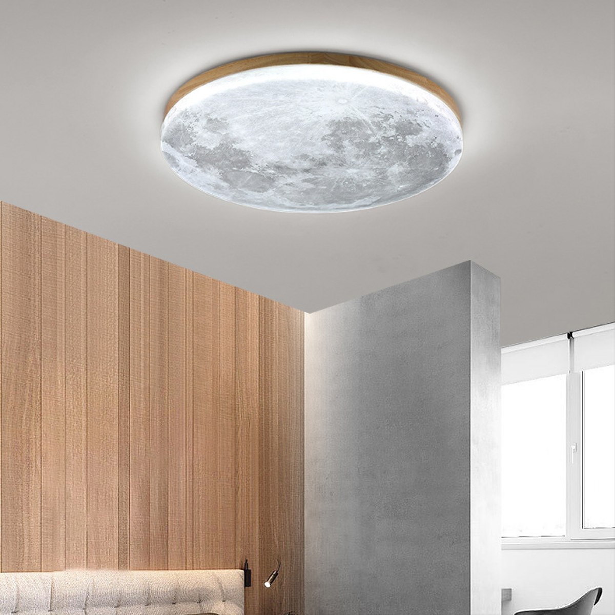 Moon Ceiling Light – Modern Lunar Inspired LED Lighting