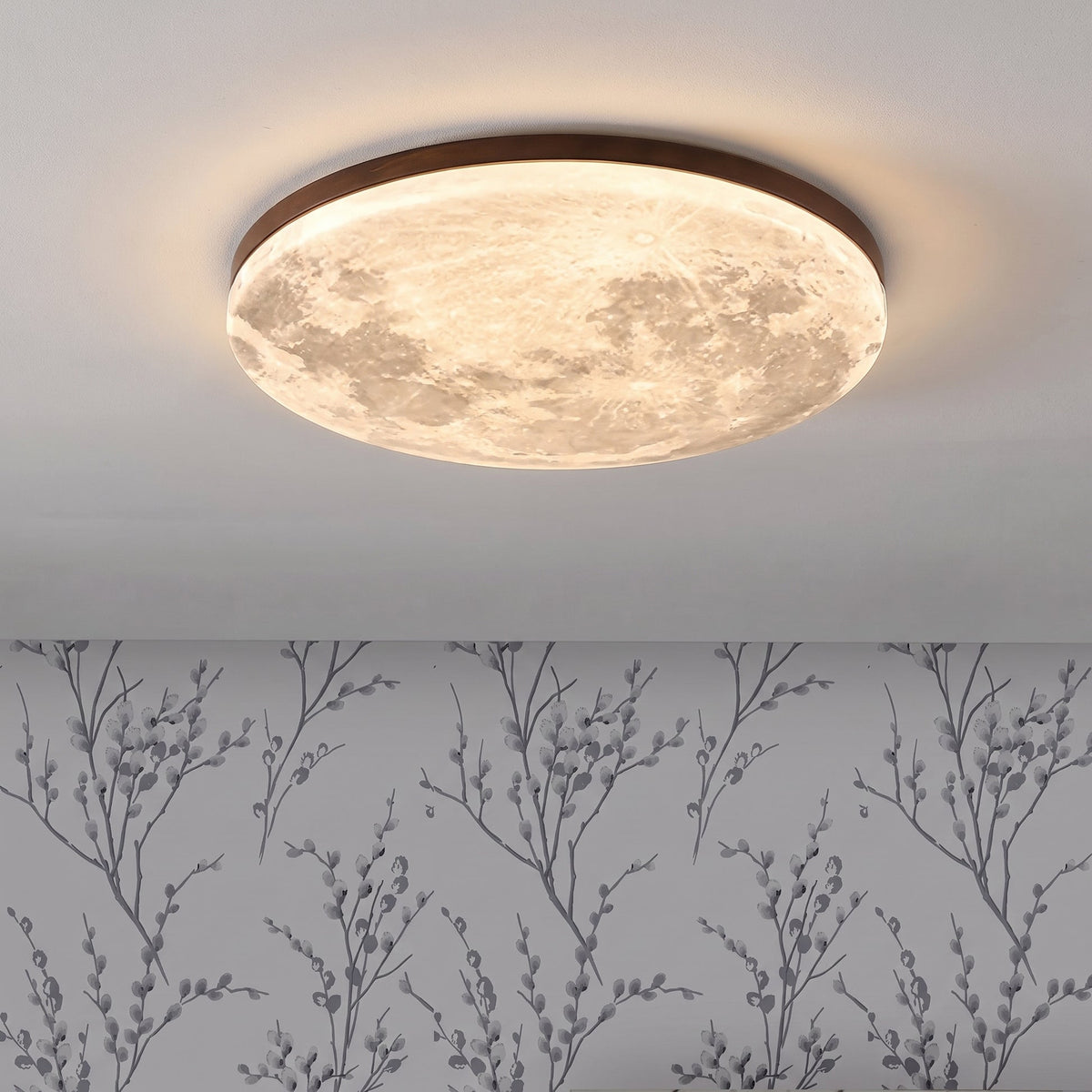Moon Ceiling Light – Modern Lunar Inspired LED Lighting