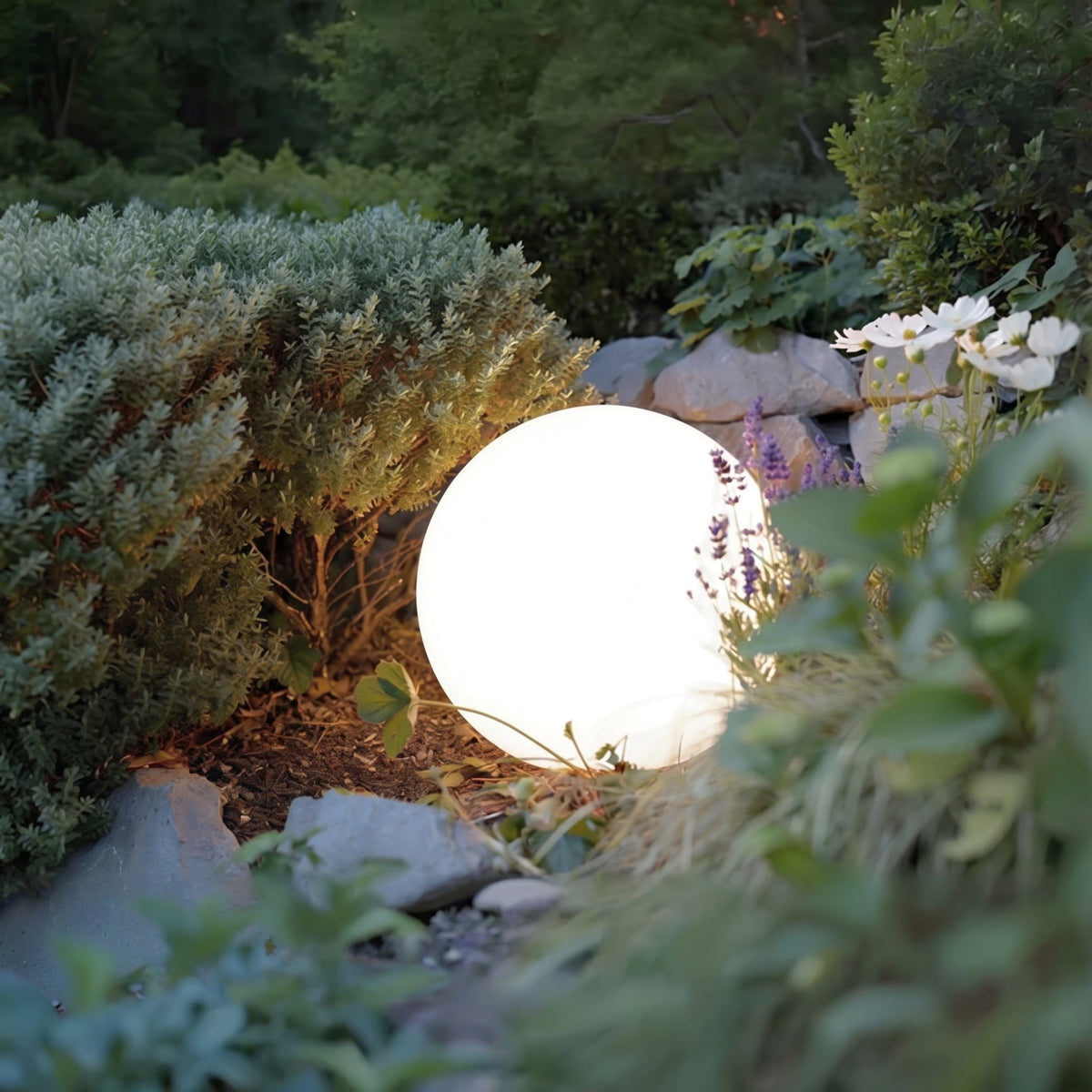 LED Garden Sphere Light – Waterproof Outdoor Globe Lighting
