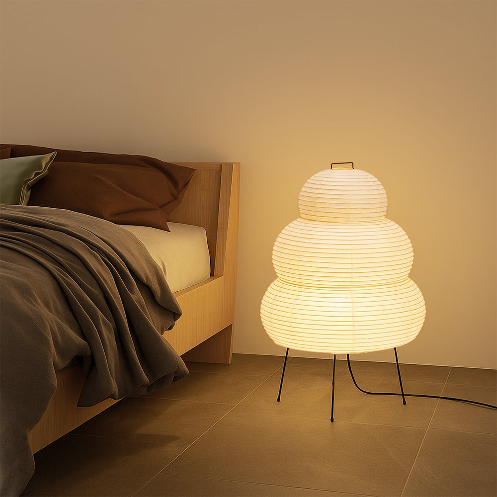 Rice Paper Table Lamp – Japanese Inspired Ambient Lighting
