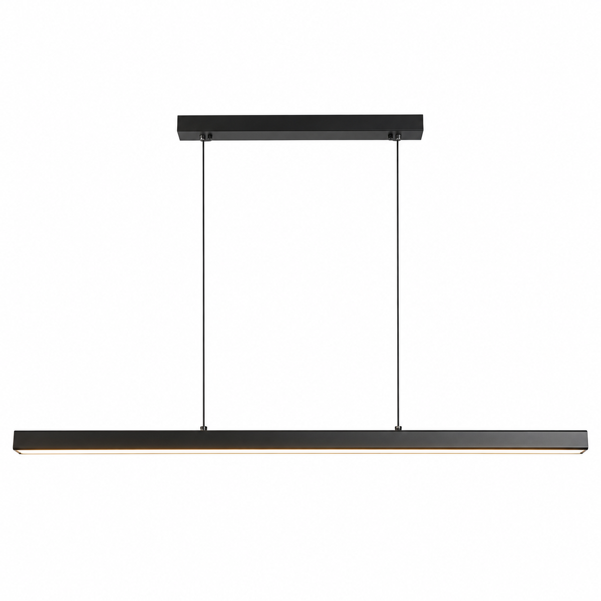 Slim Linear LED Pendant Light – Minimalist Dining Room Lighting