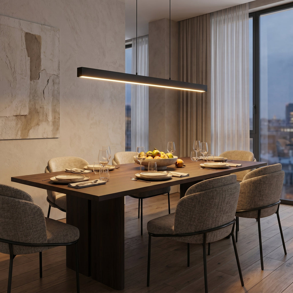 Scandibeam Pendant Light – Modern Scandinavian Linear Lighting