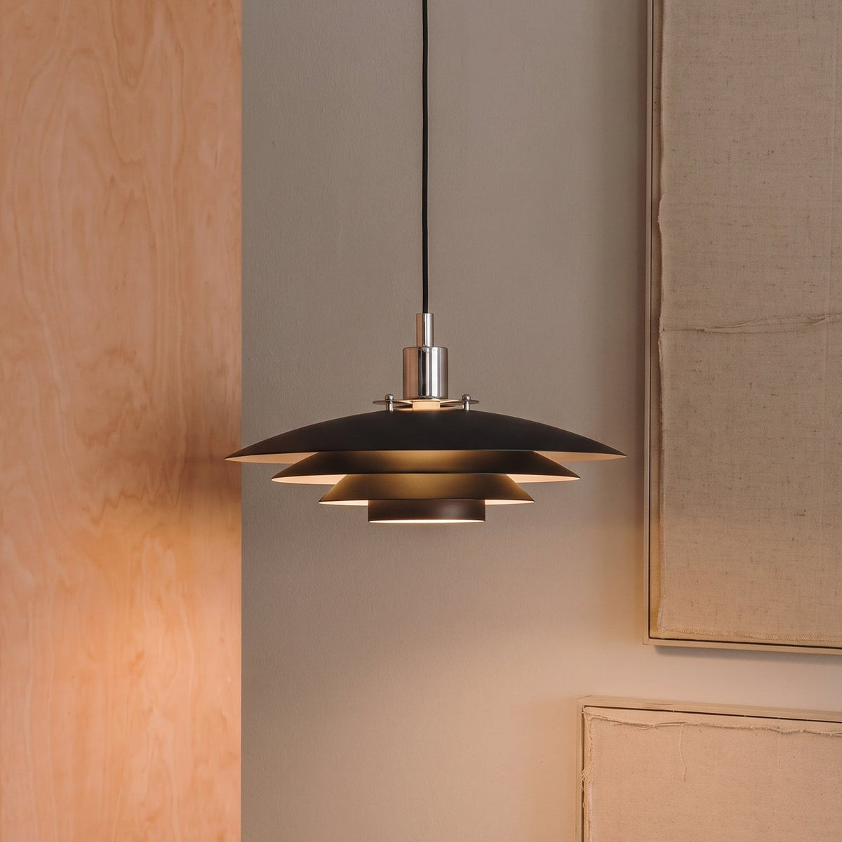 Metal Layer Pendant Light – Modern Scandinavian Layered Lighting