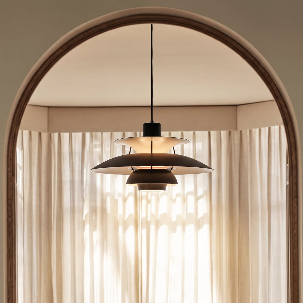 Multilayer Danish Pendant Light – Modern Scandinavian Hanging Lighting
