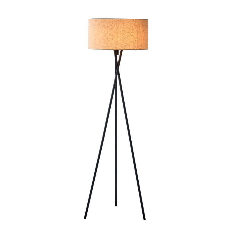 Tripod Fabric Floor Lamp – Modern Minimalist Lighting