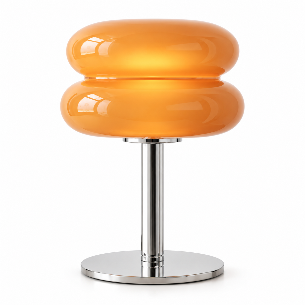 Double-Layer Glass Table Lamp – Bauhaus-Inspired Lighting