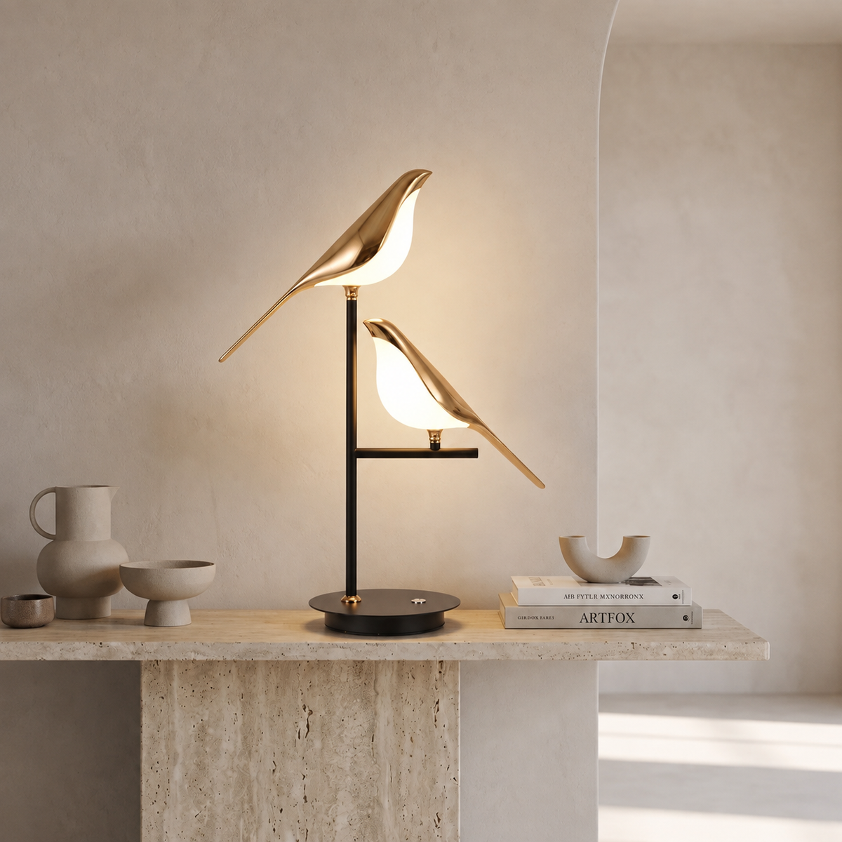 Mr. Bird Table Lamp – Elegant Modern Bird-Inspired Lighting