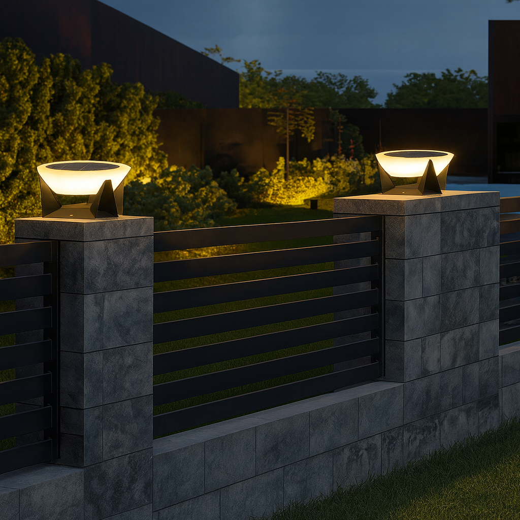 Solar Outdoor Terrace Light – Decorative LED Ambient Lighting