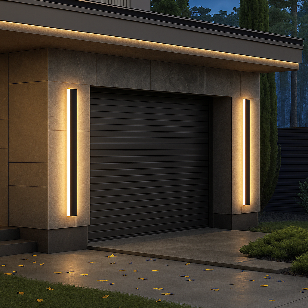 Outdoor LED Wall Light – Modern Linear Exterior Lighting
