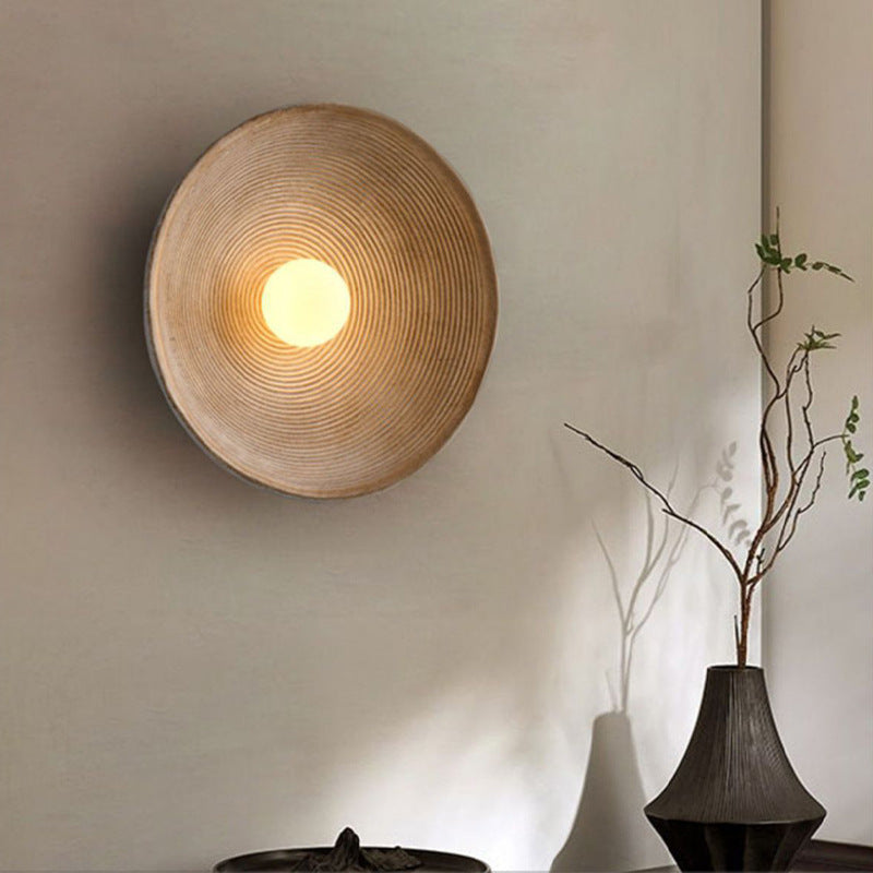 Japanese Wall Light – Minimalist Wabi Sabi LED Lighting