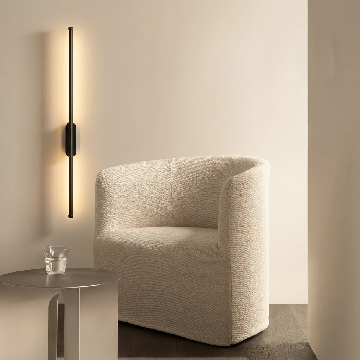 Linear LED Wall Light | Modern Minimalist Vertical Wall Sconce