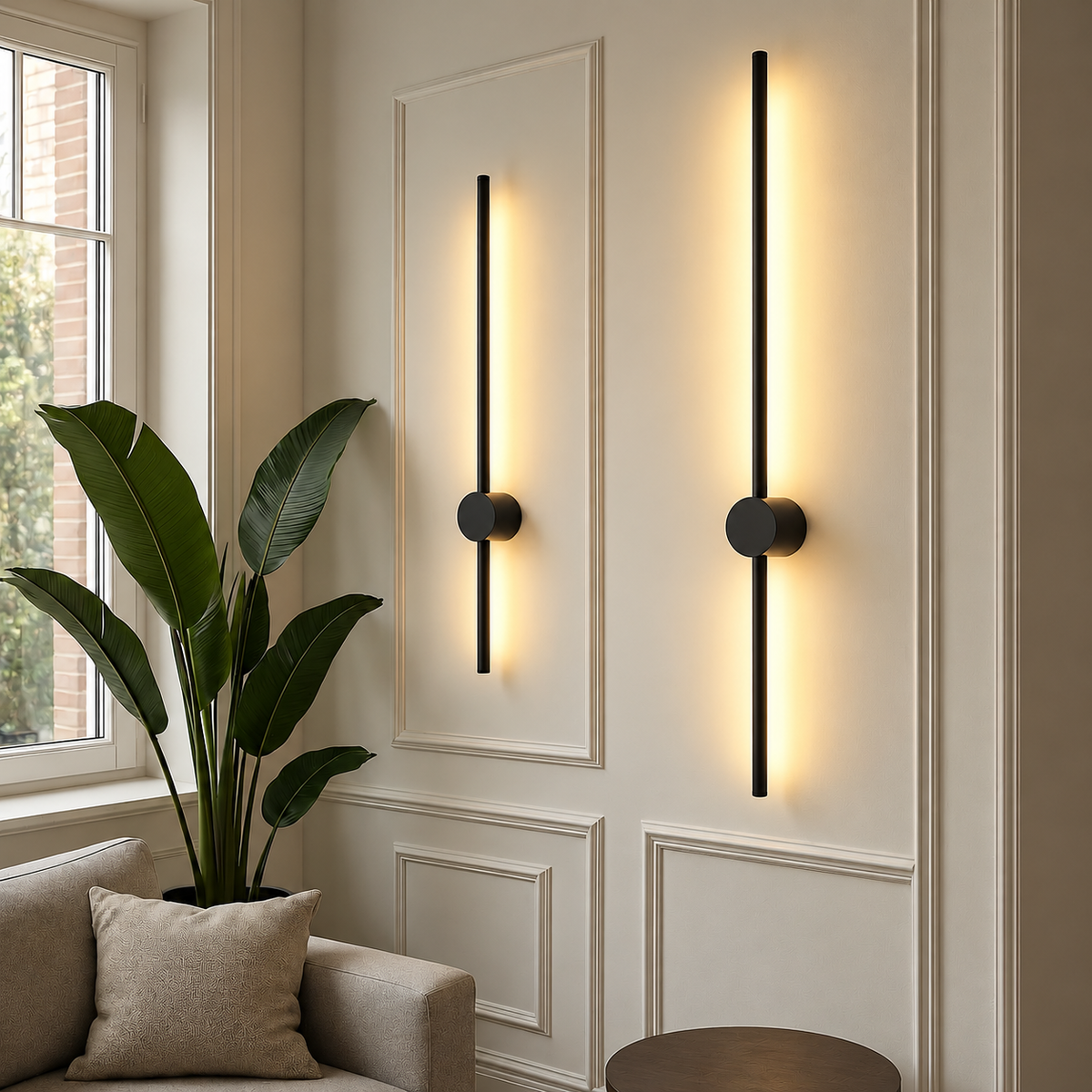 Vertical Linear LED Wall Light – Minimalist Accent Lighting