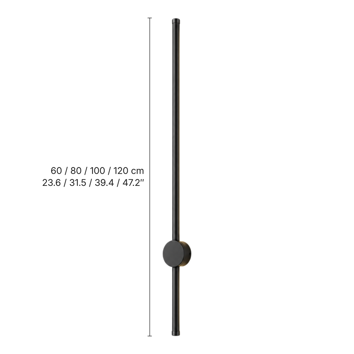 Vertical Linear LED Wall Light – Minimalist Accent Lighting