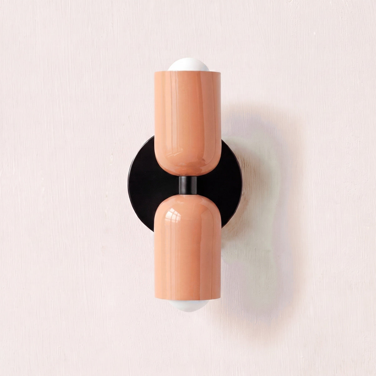 Scandinavian Colorful Wall Light – Dual-Shade Accent Lighting