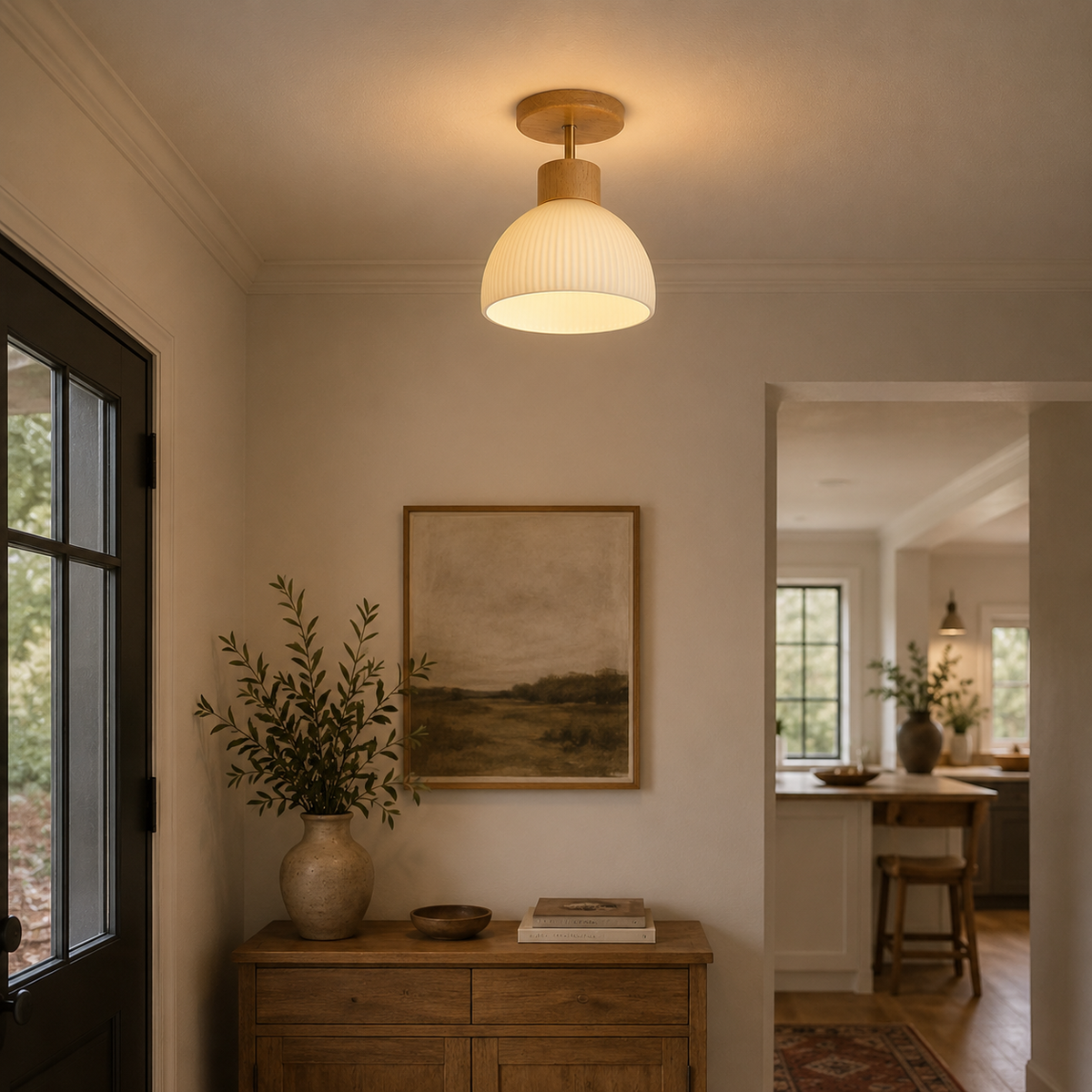Ailse Ceiling Light – Modern Scandinavian Wooden Lighting