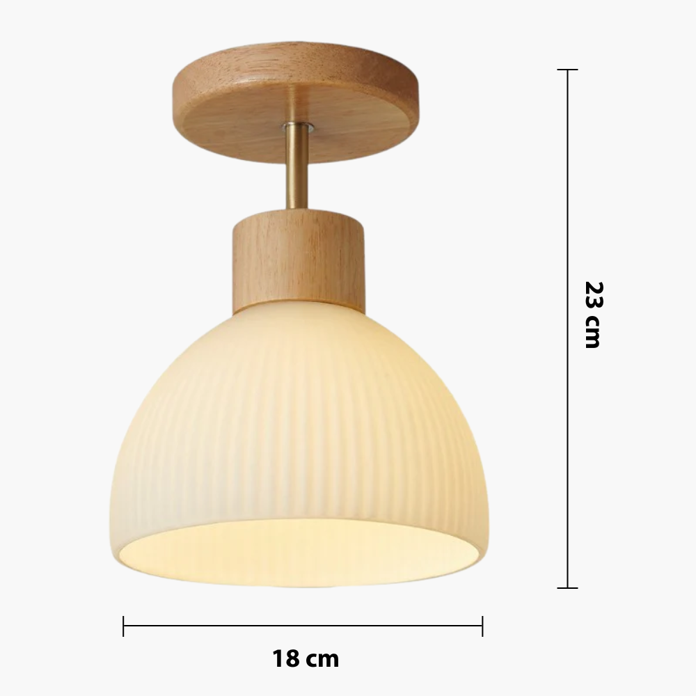 Ailse Ceiling Light – Modern Scandinavian Wooden Lighting