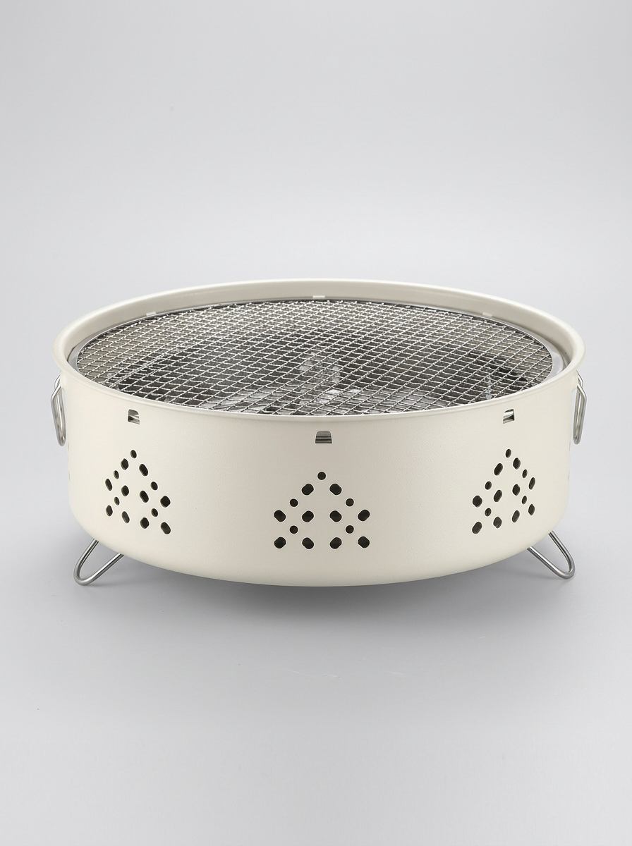 Barbeque Grill Portable Charcoal Round Camping | Picnics