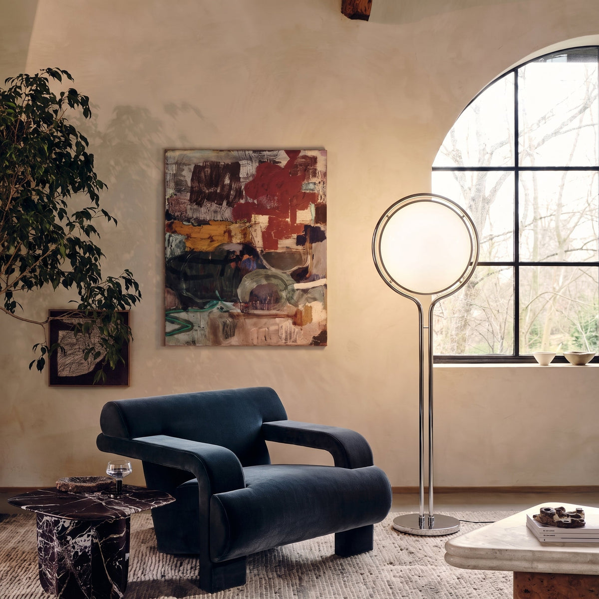 Mid-Century Modern Geometric Globe LED Lighting