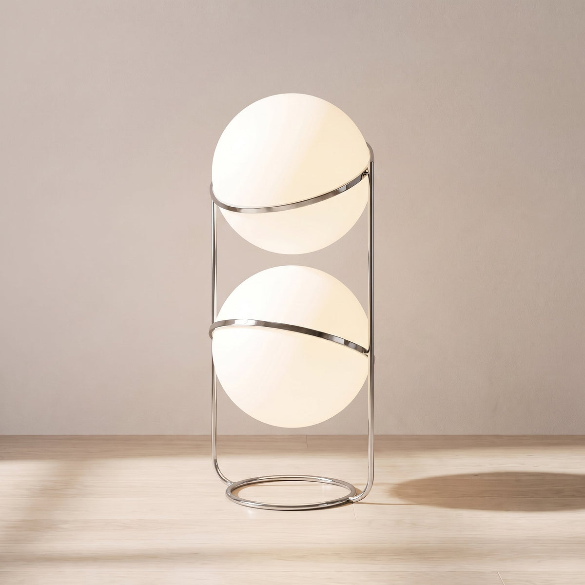 Mid-Century Modern Geometric Globe LED Lighting