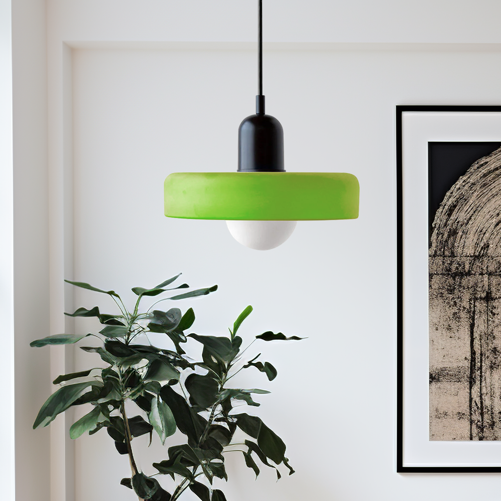 Creative Bauhaus Pendant Light – Colorful Retro Glass Lighting