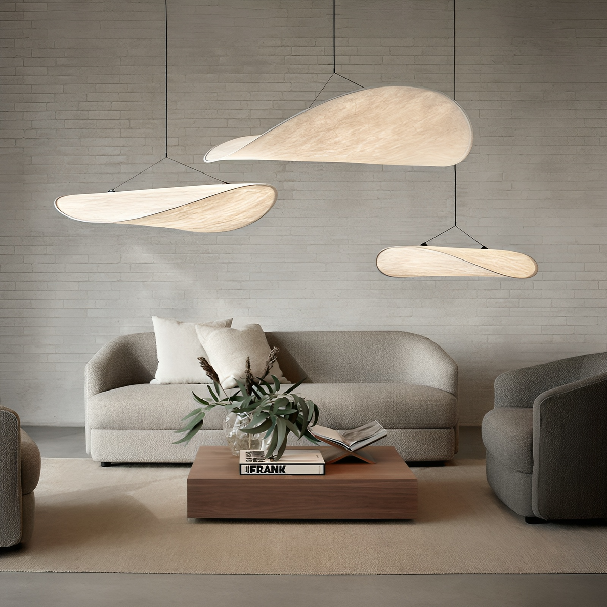 Japandi Pendant Light – Modern Minimalist Hanging Lighting