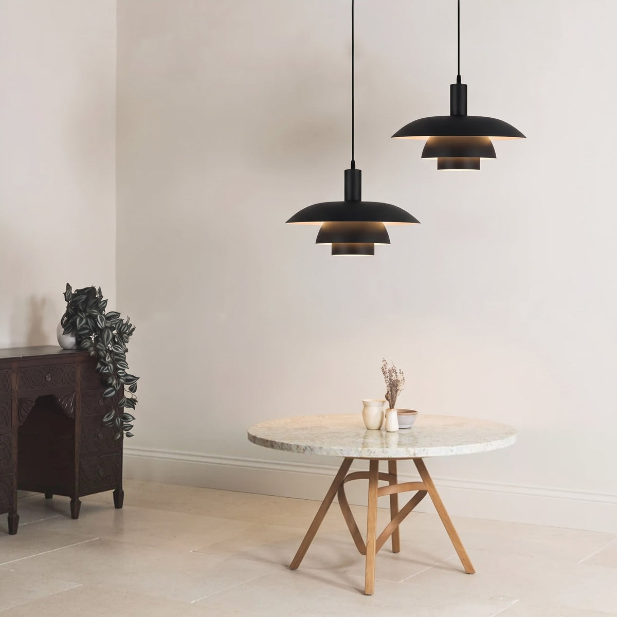 Danish Style Pendant Light – Modern Scandinavian Hanging Lighting