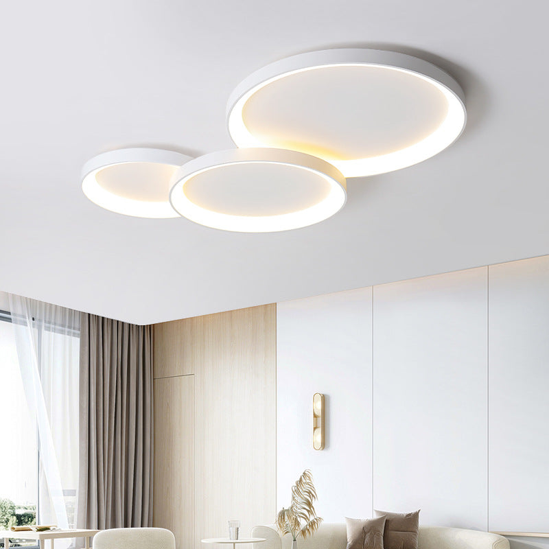 Minimalist Circular LED Ceiling Light – Modern Flush Mount Lighting