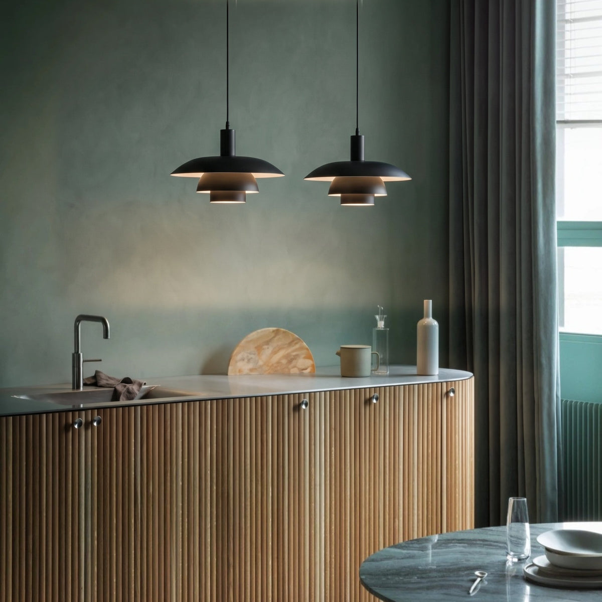 Danish Style Pendant Light – Modern Scandinavian Hanging Lighting