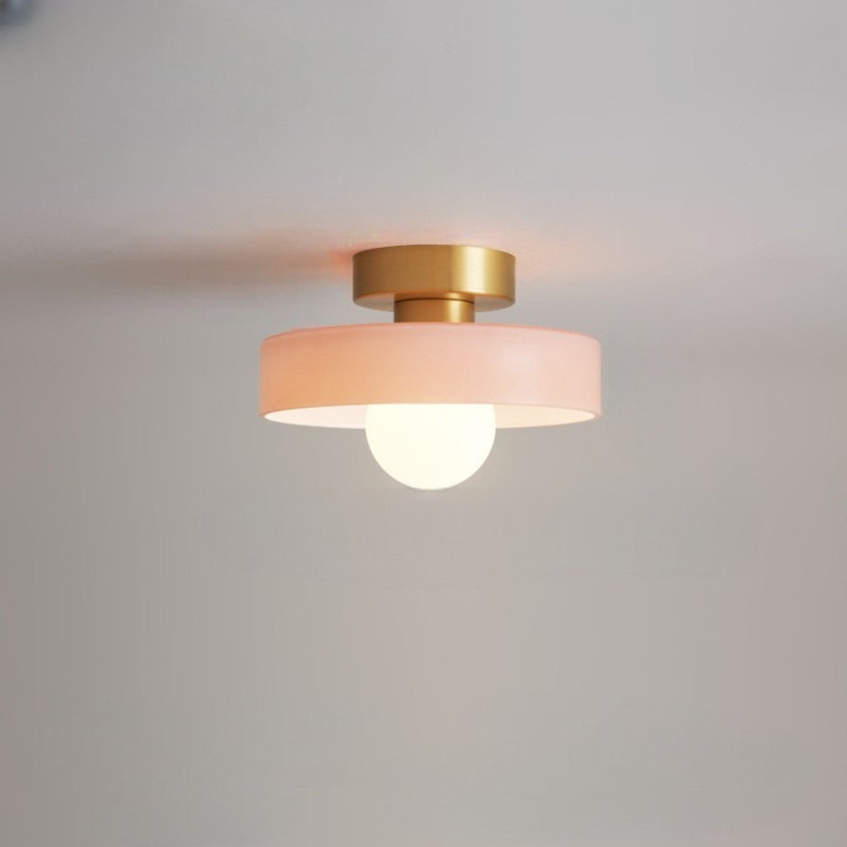 French Bauhaus Ceiling Light – Retro Glass Lighting for Modern Interiors
