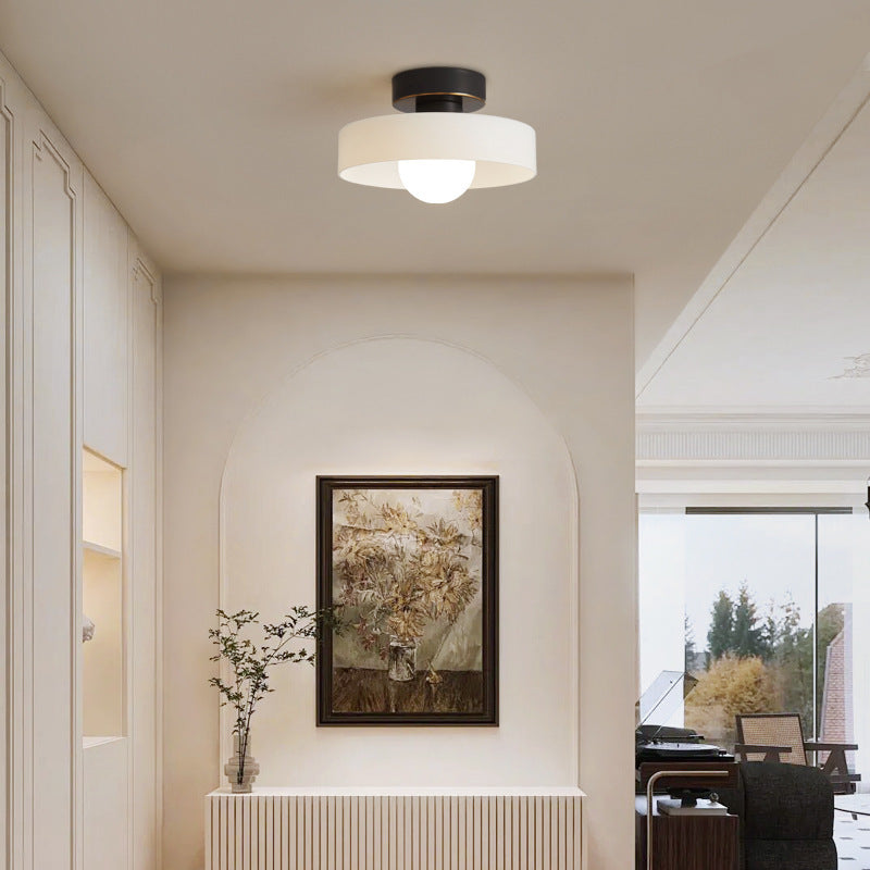 French Bauhaus Ceiling Light – Retro Glass Lighting for Modern Interiors