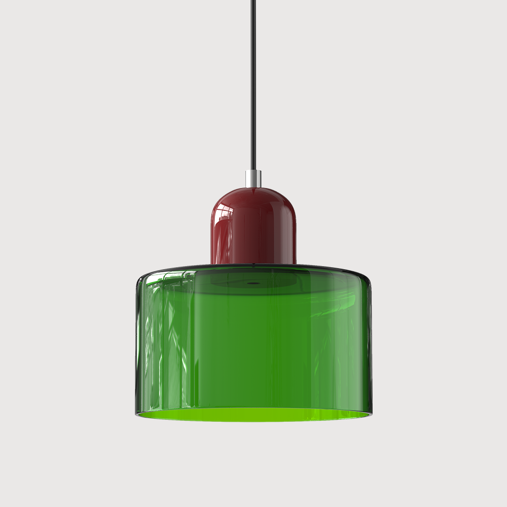 Creative Bauhaus Pendant Light – Colorful Retro Glass Lighting