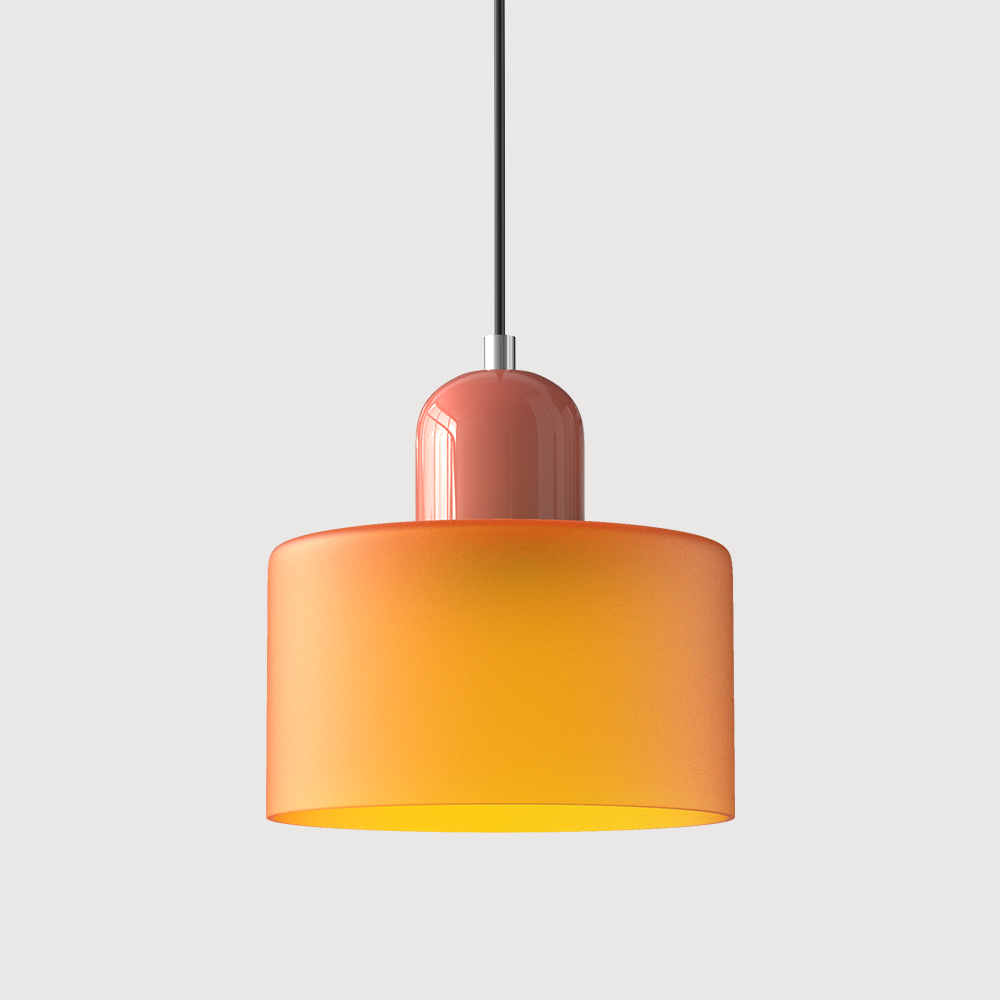 Creative Bauhaus Pendant Light – Colorful Retro Glass Lighting