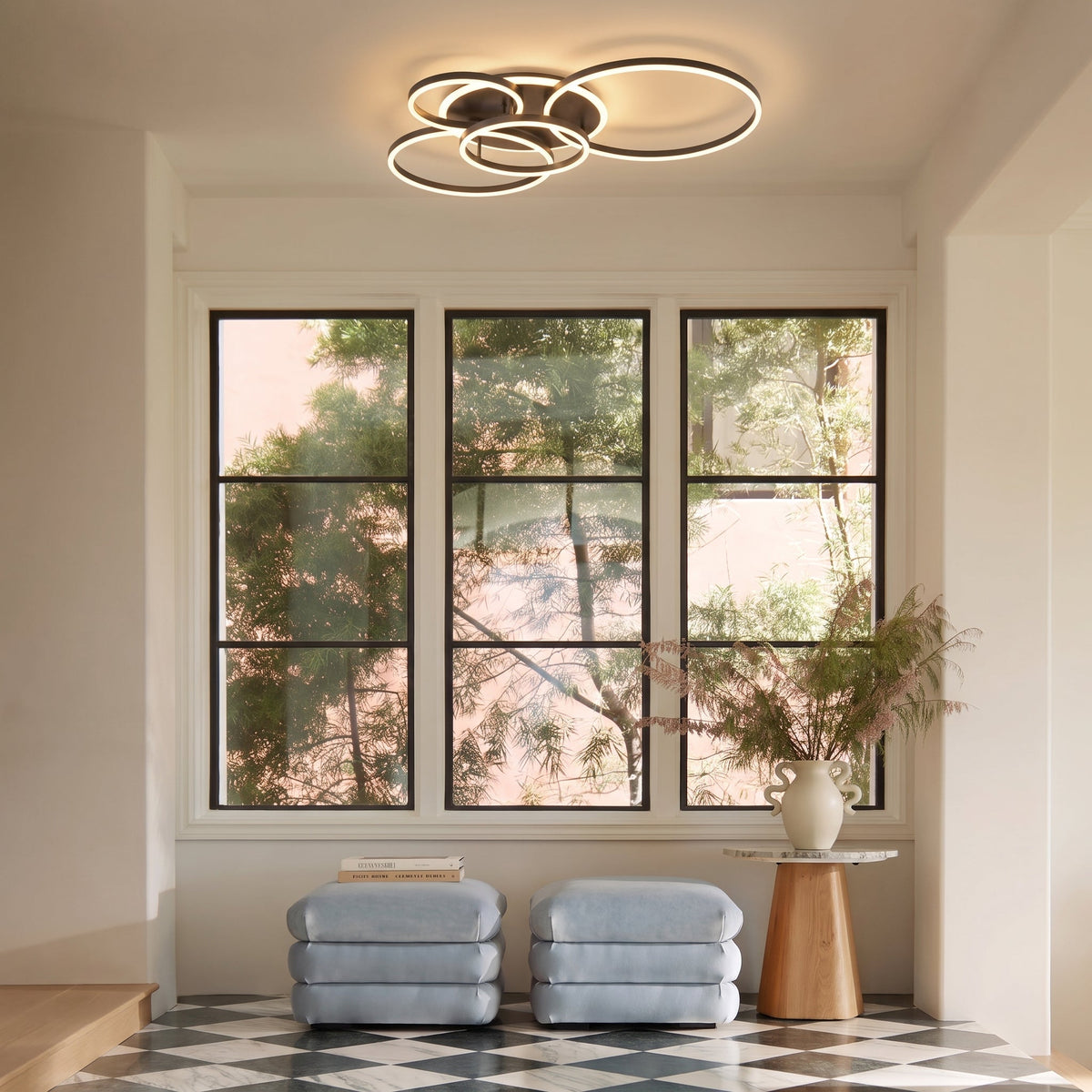 Randale's Ceiling Light – Modern Geometric LED Lighting