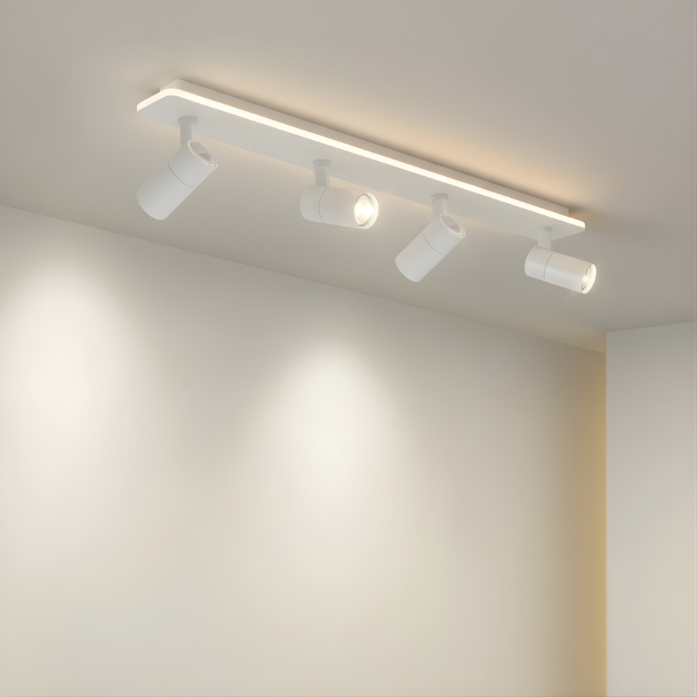 Modern Multi-Spot Ceiling Light – Adjustable LED Spotlight Lighting