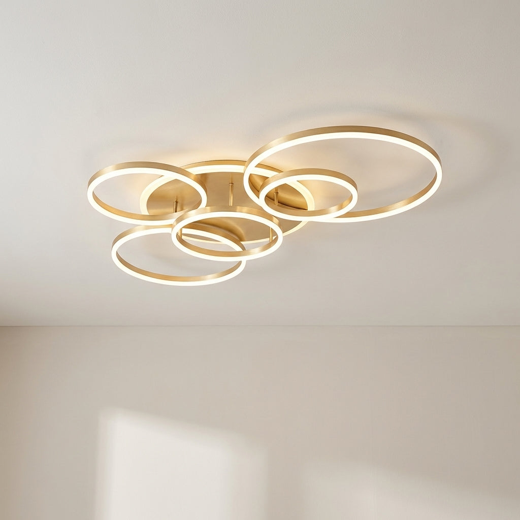 Randale's Ceiling Light – Modern Geometric LED Lighting